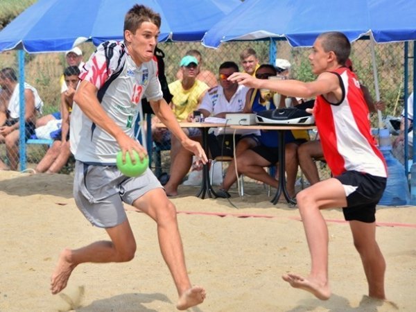 Лучани – срібні призери чемпіонату України з пляжного гандболу 