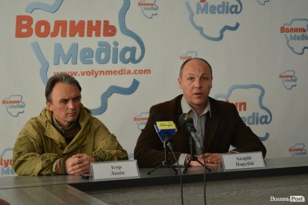 В ці хвилини відбувається грубе порушення закону, - Парубій в Луцьку