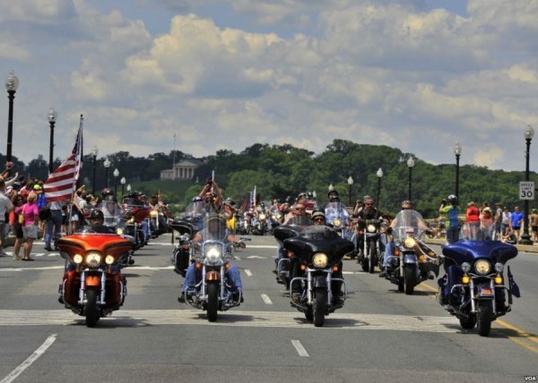 Мотопарад ветеранів В’єтнамської війни. ФОТО