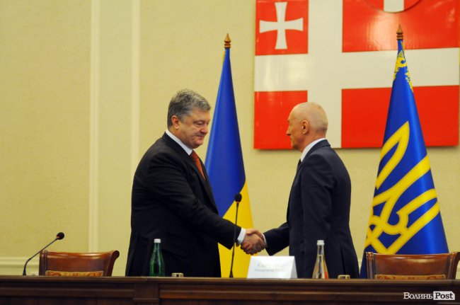 Петро Порошенко і Олександр Савченко