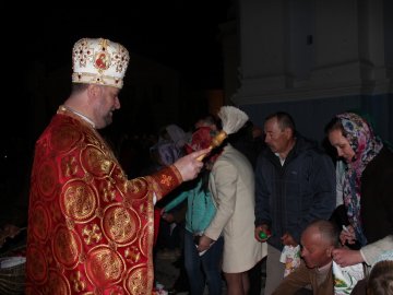 Як у Володимирі святили паски. ФОТО