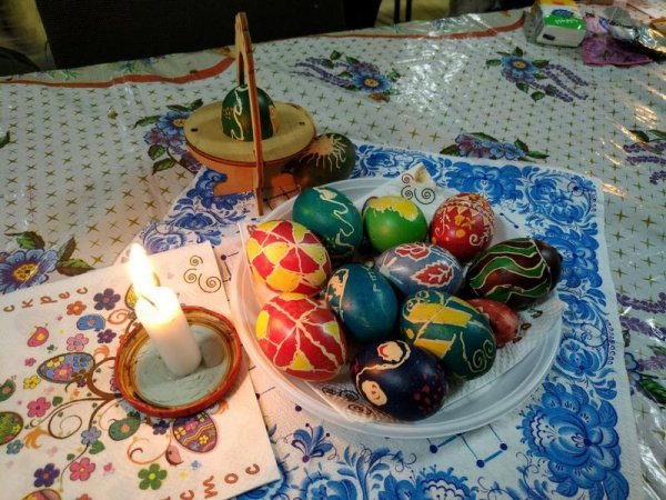 Волинські енергетики опановували писанкарство. ФОТО