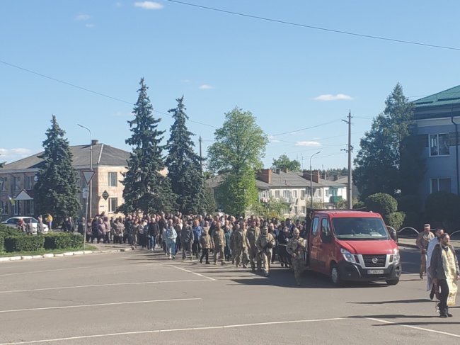 На Волині попрощалися з Героєм Володимиром Лисковцем