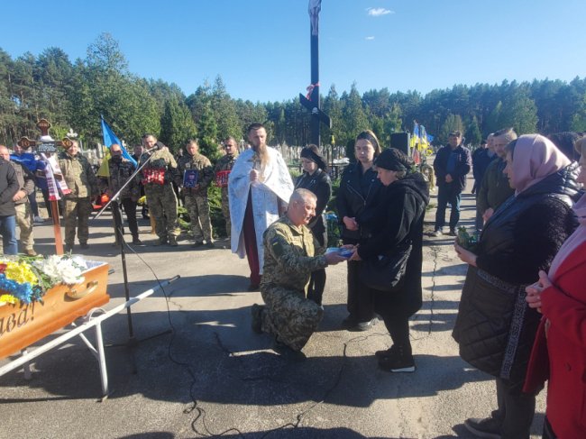 На Волині попрощалися з Героєм Володимиром Лисковцем