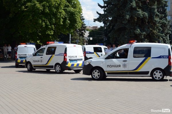 В Луцьку презентували групи реагування патрульної поліції. ФОТОРЕПОРТАЖ