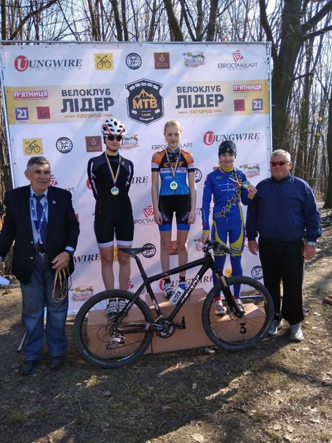 Луцькі велосипедистки тріумфували на всеукраїнському весняному чемпіонаті