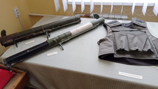 З Донеччини у музей на Волині привезли речі російських військових