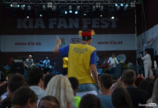 Фінал «Євро-2012» у Луцьку: гурт С.К.А.Й., нагороди, розваги. ФОТО