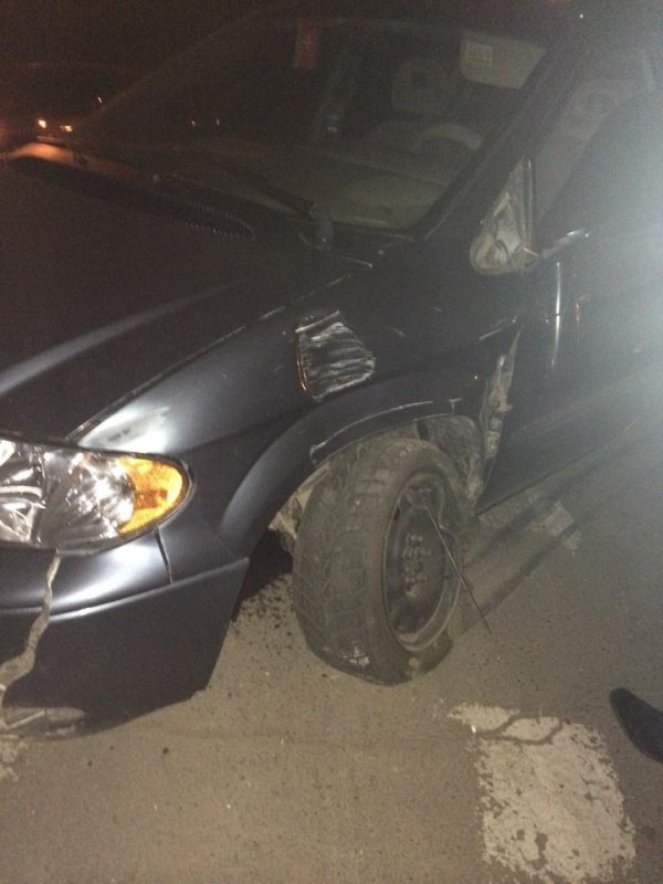 Аварія в Луцьку: водій втік з місця події. ФОТО