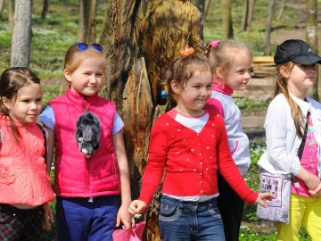 Діти переселенців Криму і Донбасу відвідали «Маленьку Швейцарію». ФОТО