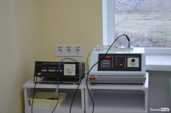 У луцькій райлікарні відкрили фізіотерапевтичне відділення європейського зразка