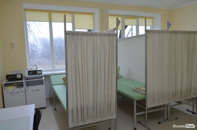 У луцькій райлікарні відкрили фізіотерапевтичне відділення європейського зразка