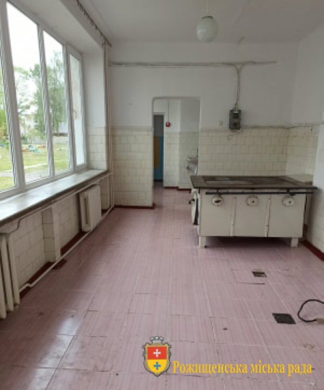 У одному із найбільших дитсадочків Рожища вперше оновлюватимуть харчоблок 