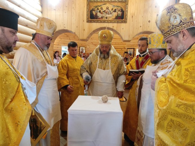 У Луцьку освятили храм на території ТЦК. ФОТО