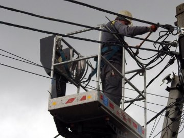 У центральній частині Луцька відсутнє світло