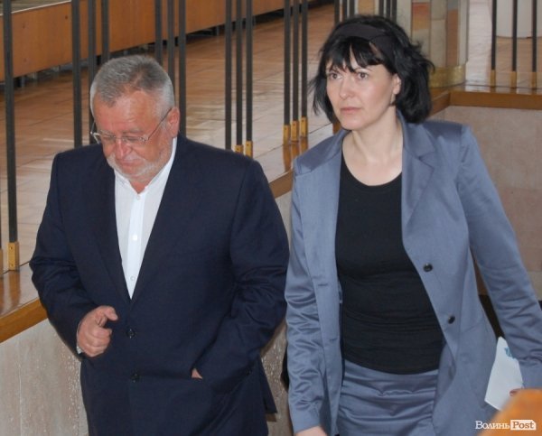 Борис Клімчук навідався зі своєю помічницею Валентиною Черниш