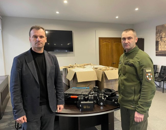 Волинська громада передала військовим засоби РЕБ майже на 1,5 мільйона. ФОТО