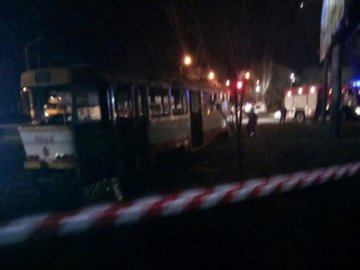 В Одесі горів трамвай: постраждали пасажири