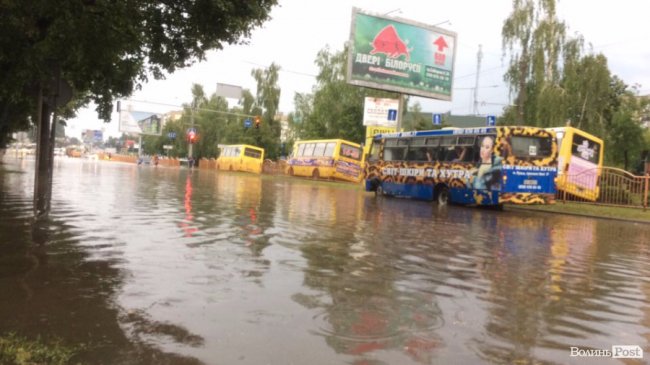 Негода на сторінках лучан у Facebook. ОНОВЛЕНО