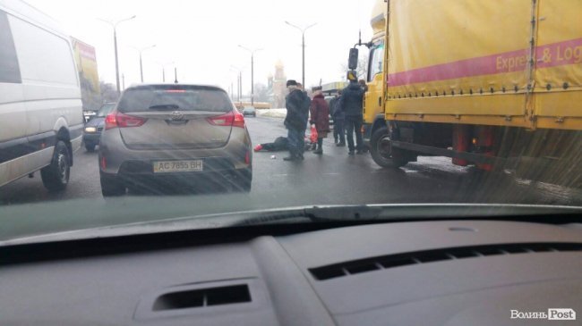 У Луцьку збили пішохода