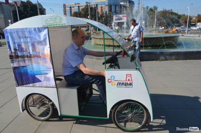 Волинянин розробив диво-веломобіль. ФОТО
