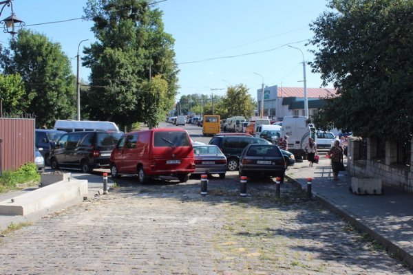 В'їзд в Старе місто буде платним. ФОТО