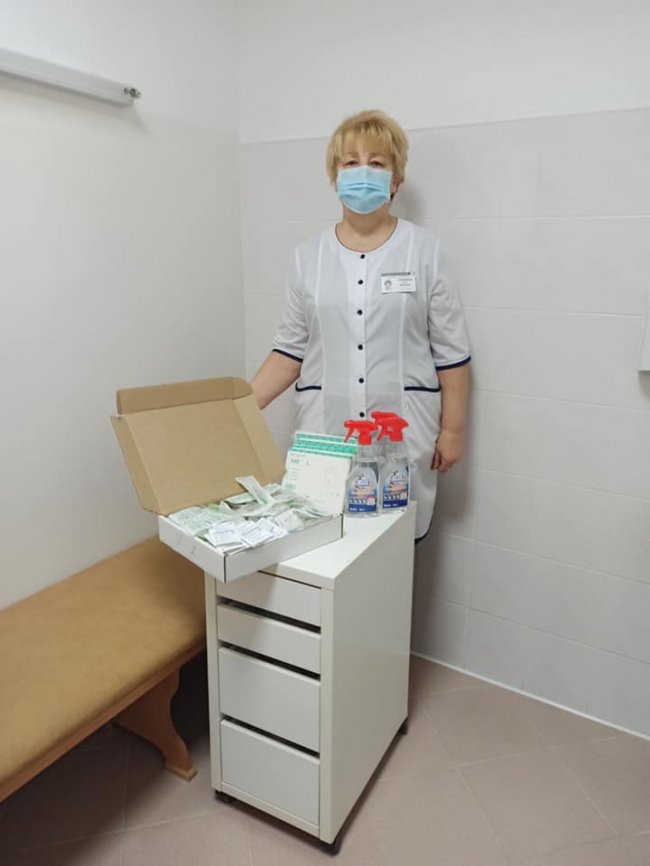 Луцька міська лікарня отримала благодійну допомогу. ФОТО