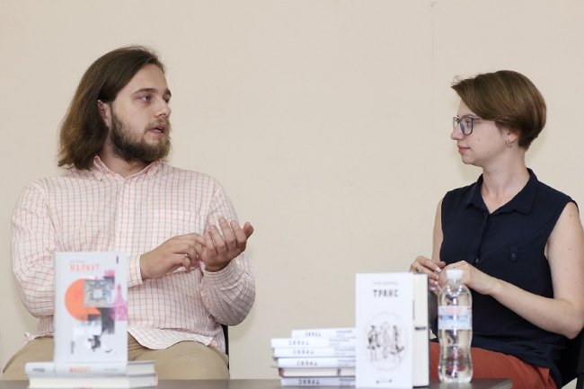 Франківський письменник презентував у Луцьку два романи. ФОТО