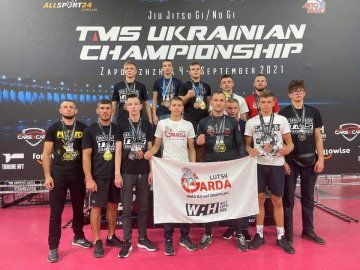 Понад 20 медалей вибороли волиняни в Запоріжжі на Чемпіонаті з бразильського джиу-джитсу.ФОТО