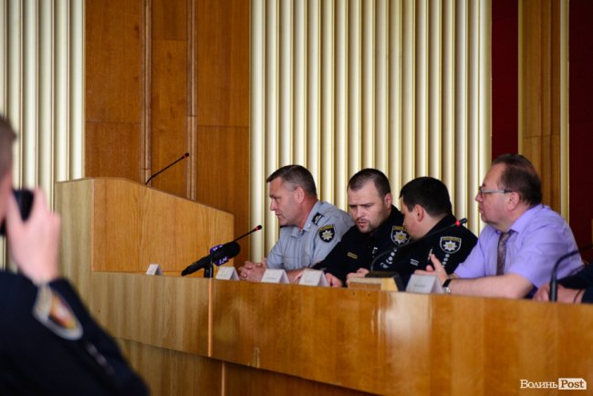 Подяки попередньому і завдання новому: як представляли головного патрульного Волині. ФОТО