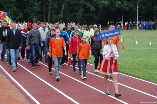 На Волині відбувся фестиваль спорту. ФОТО