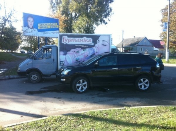 У Ковелі машина народного депутата потрапила у ДТП. ФОТО