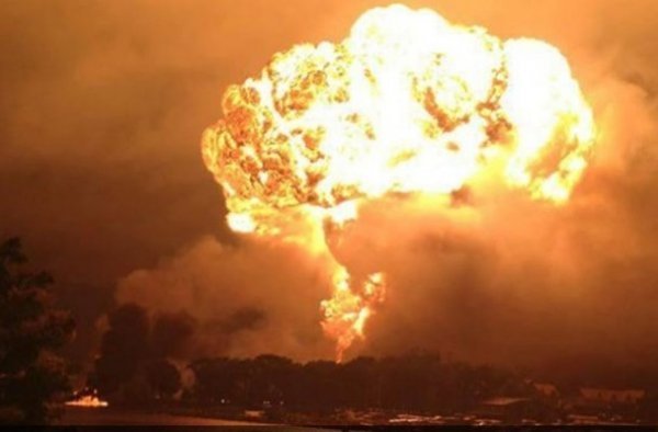 У Канаді вибухнув потяг із нафтою. ФОТО. ВІДЕО