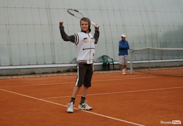 У Луцьку визначили кращих юних тенісистів