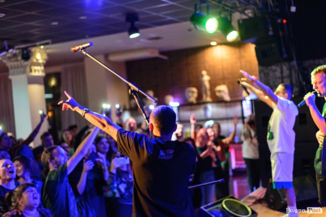 У Луцьку виступили найвідоміші «силяни» країни «Курган  і Agregat». ФОТО