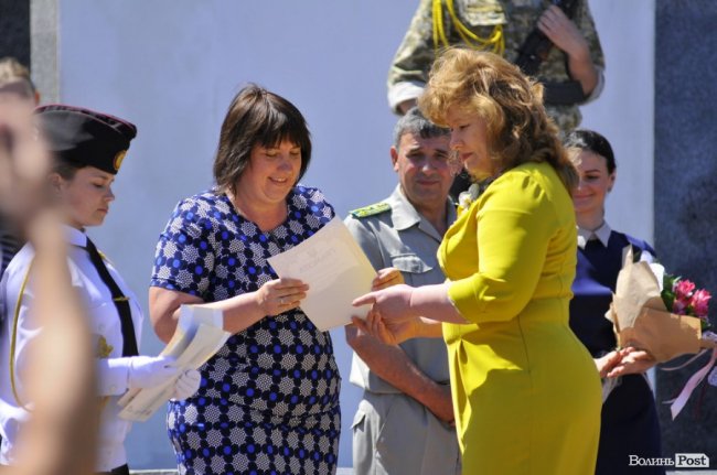 Фото випускного у військовому ліцеї в Луцьку