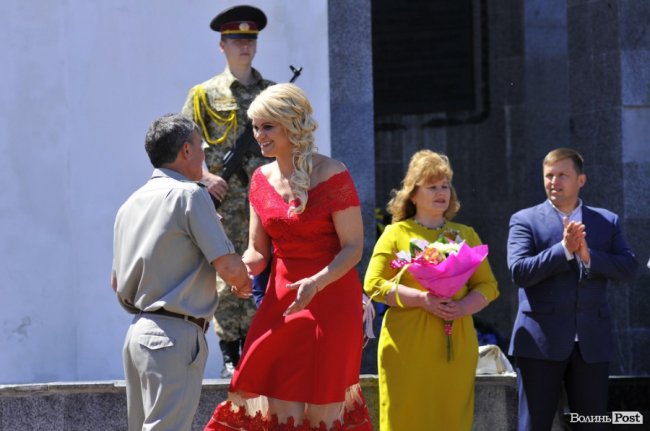 Фото випускного у військовому ліцеї в Луцьку