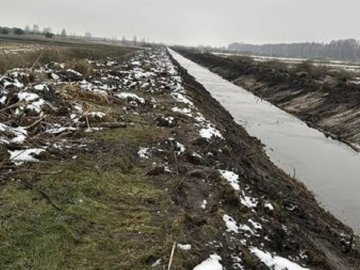 На Волині розчистили майже 14 кілометрів меліоративних каналів