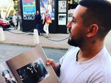 Зірка з Луцька Monatik випадково зустрів Карла Лагерфельда. ФОТО