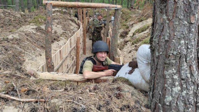 Як волинські тероборонівці закріпили свої позиції біля кордону з Білоруссю. ФОТО. ВІДЕО