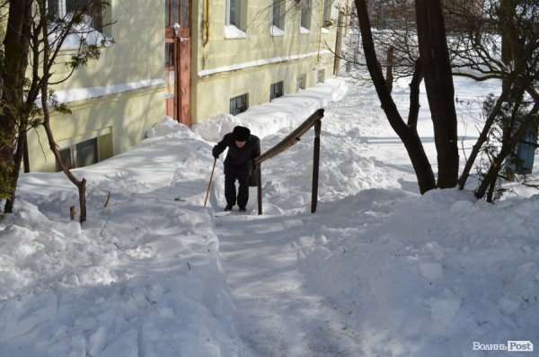 Луцьк після снігопаду. ФОТО