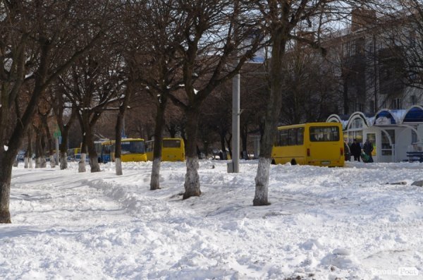Луцьк після снігопаду. ФОТО