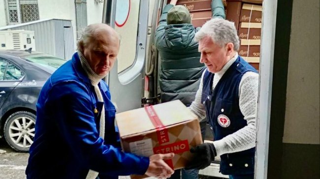 З Волині на Київщину відправили гуманітарний вантаж