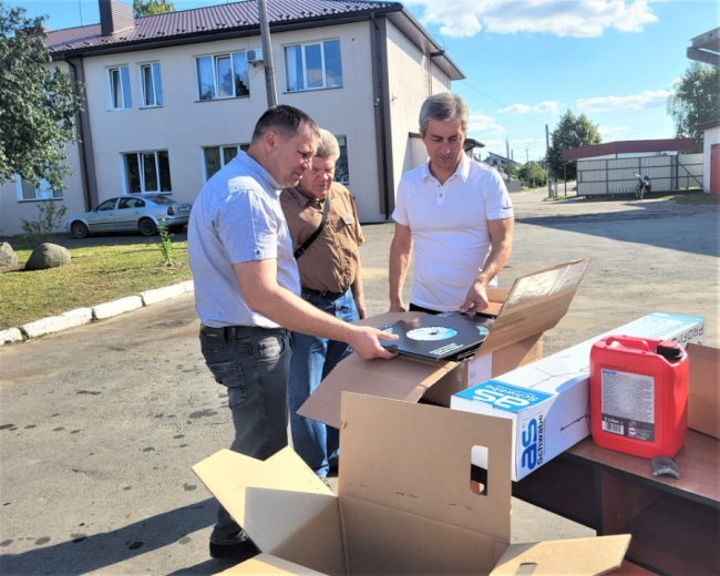 Волинські комунальники отримали обладнання з Німеччини. ФОТО