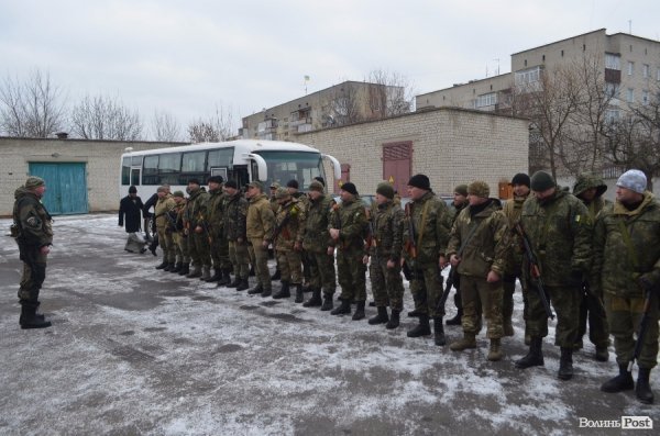 Бійці «Світязя» вирушили на Схід.ФОТО
