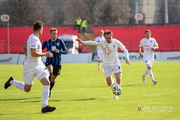 Луцька «Волинь» зіграла в нічию з одеським «Чорноморцем». ФОТО
