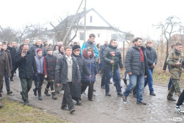 Поховали ще одного волиняна, вбитого на Майдані. ФОТО
