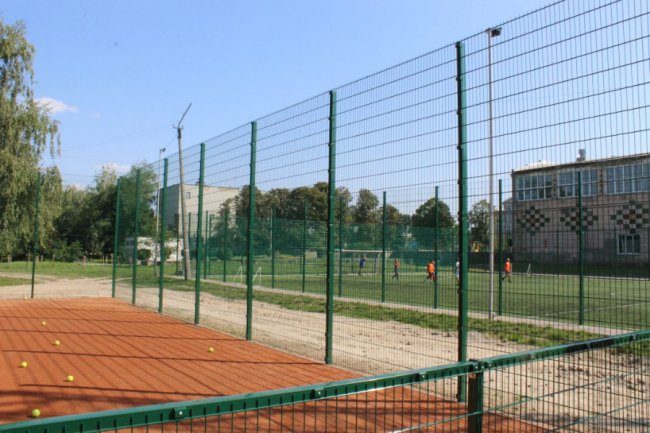 На Волині підпалили новозбудований тенісний корт. ФОТО