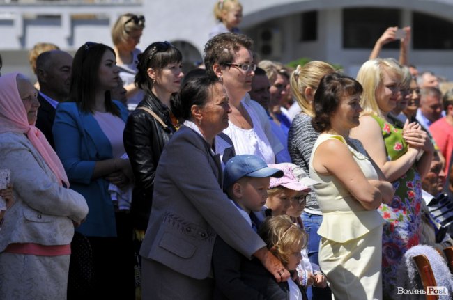 Фото випускного у військовому ліцеї в Луцьку