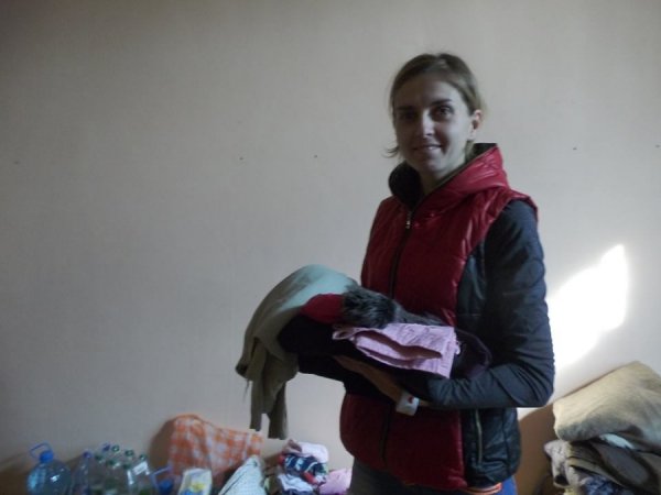 Сім'ям волинських бійців передали гуманітарну допомогу з Бельгії. ФОТО